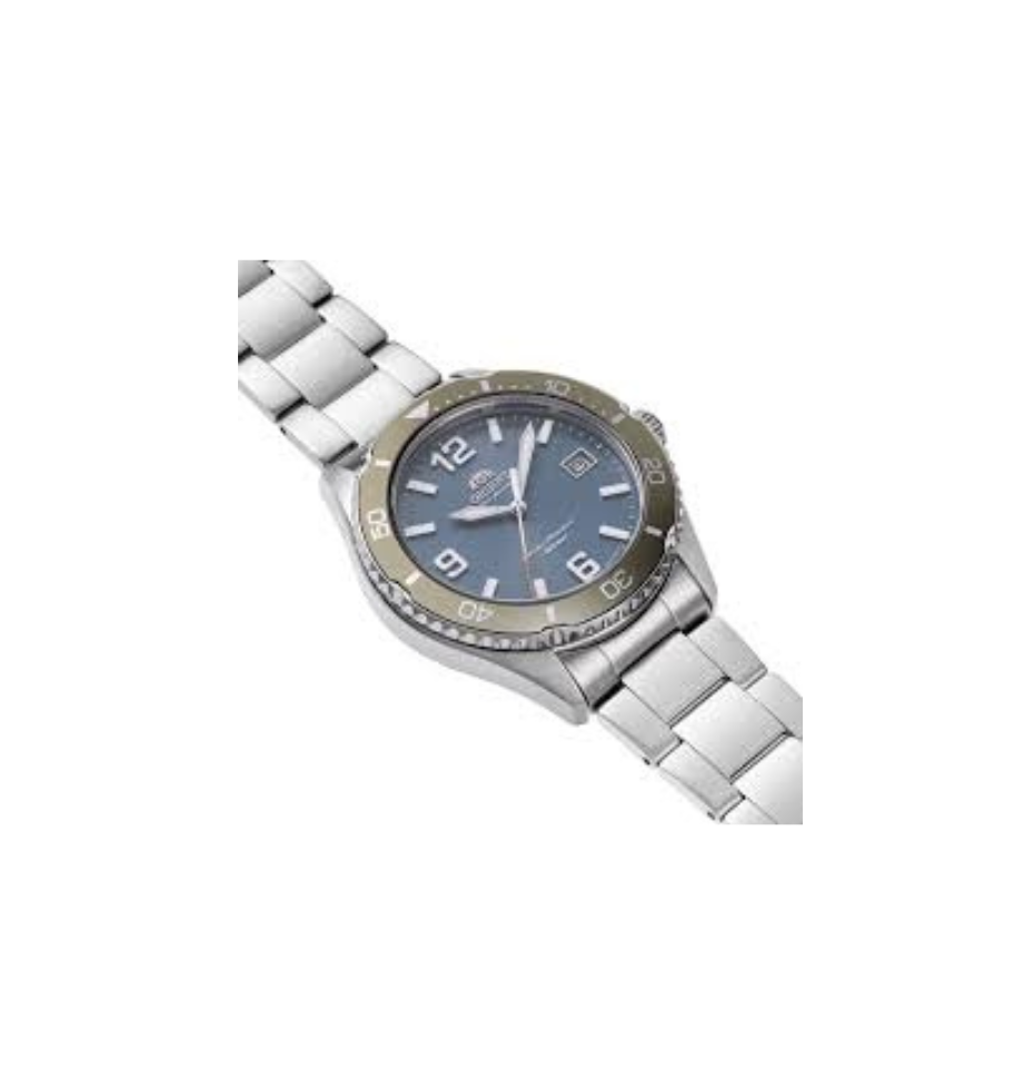 Orient Mako Date Stainless Steel Band