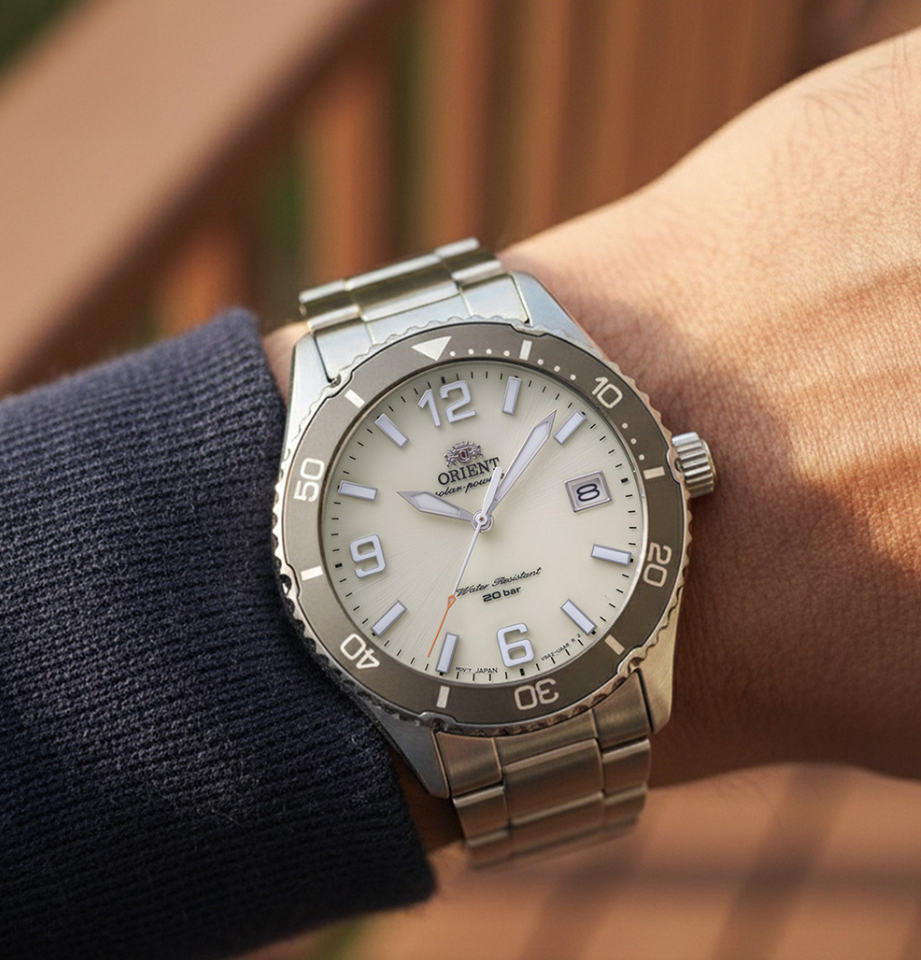 Orient Solar Quartz Diver Watch